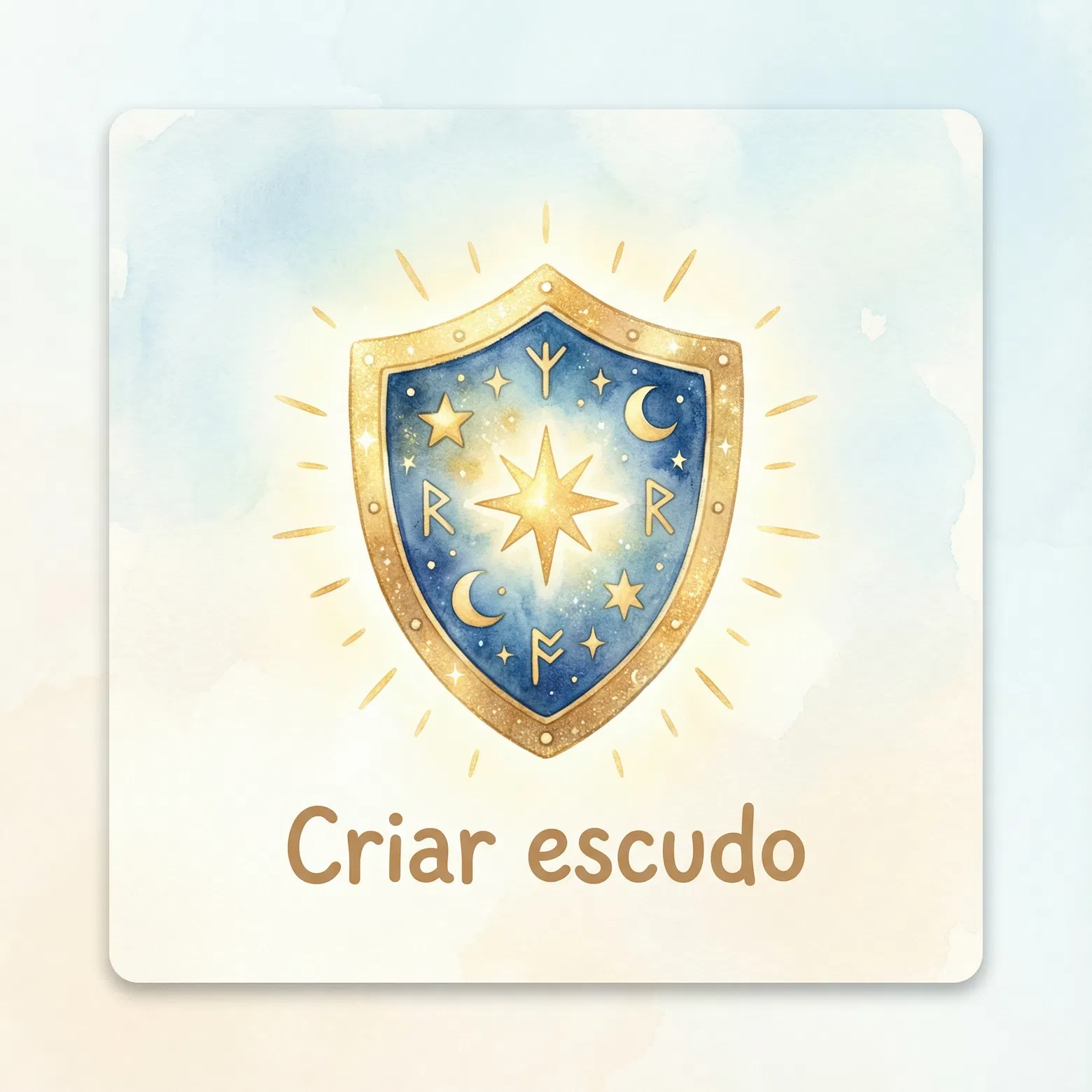 Criar Escudo